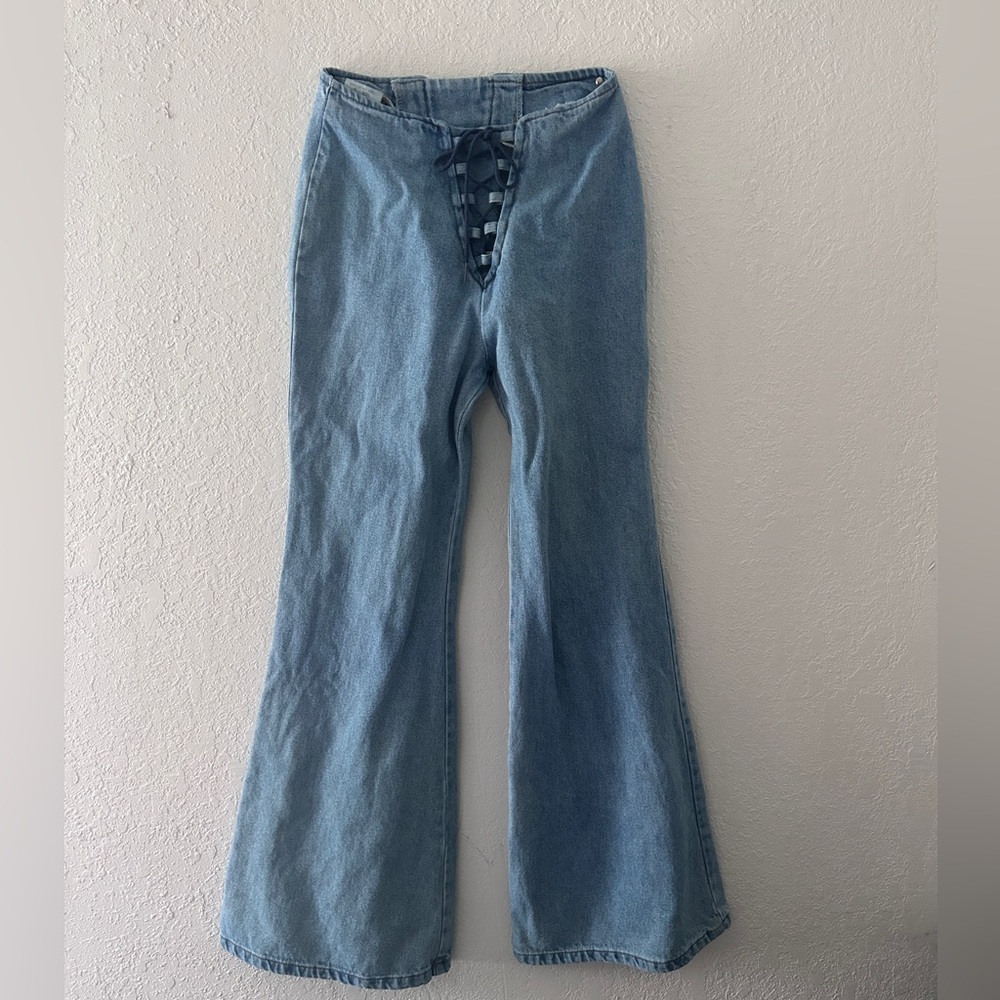 Vintage steel jeans USA bell bottoms
